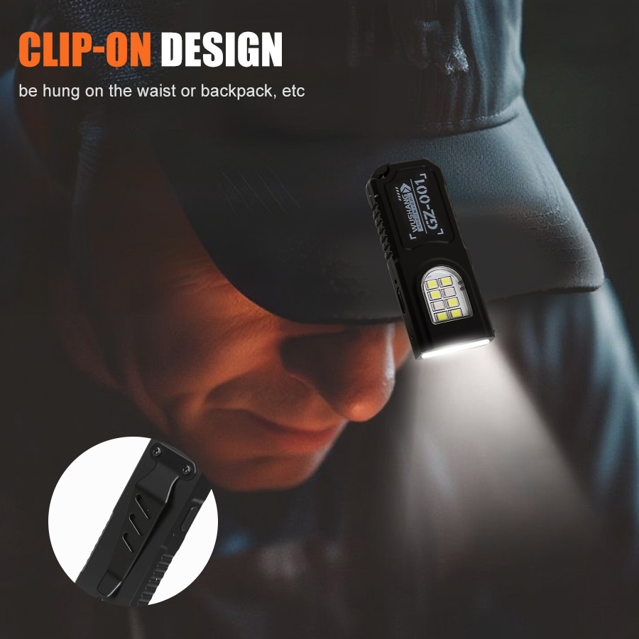 Multifunctional Keychain Flash - مراجعة Outdoor Lighting Usb وسعره