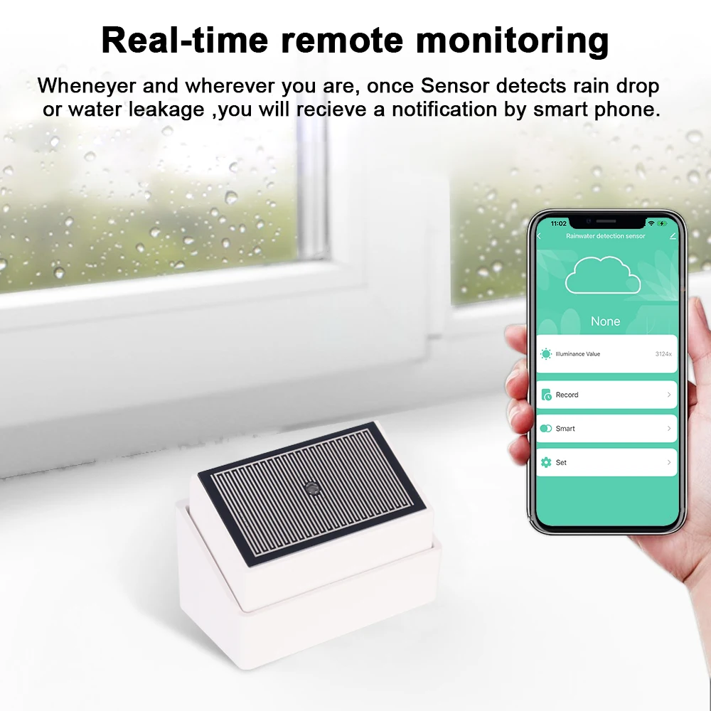 Tuya Zigbee Raindrop Detection - مراجعة Outdoor Lighting Zigbee وسعره
