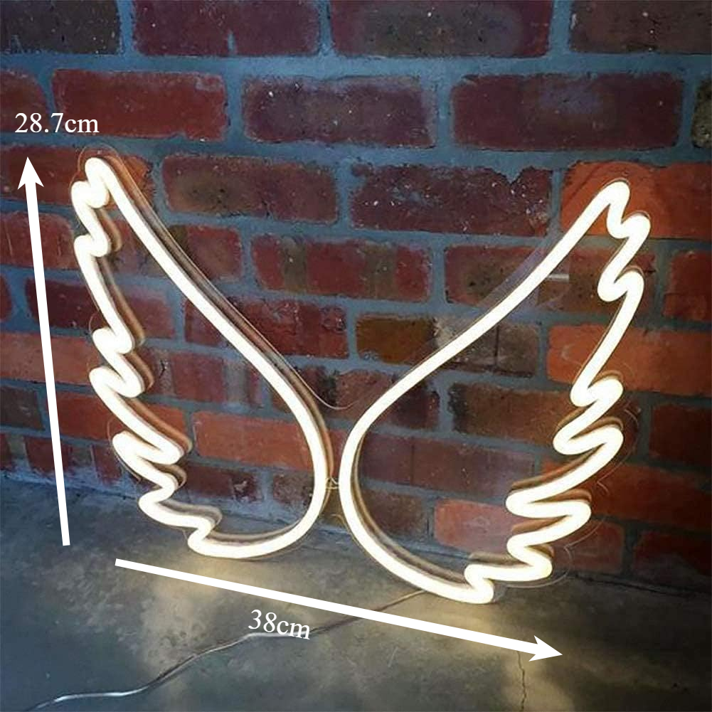 Princess Wing Neon Light Sign  - مراجعة Outdoor Lighting For Store وسعره