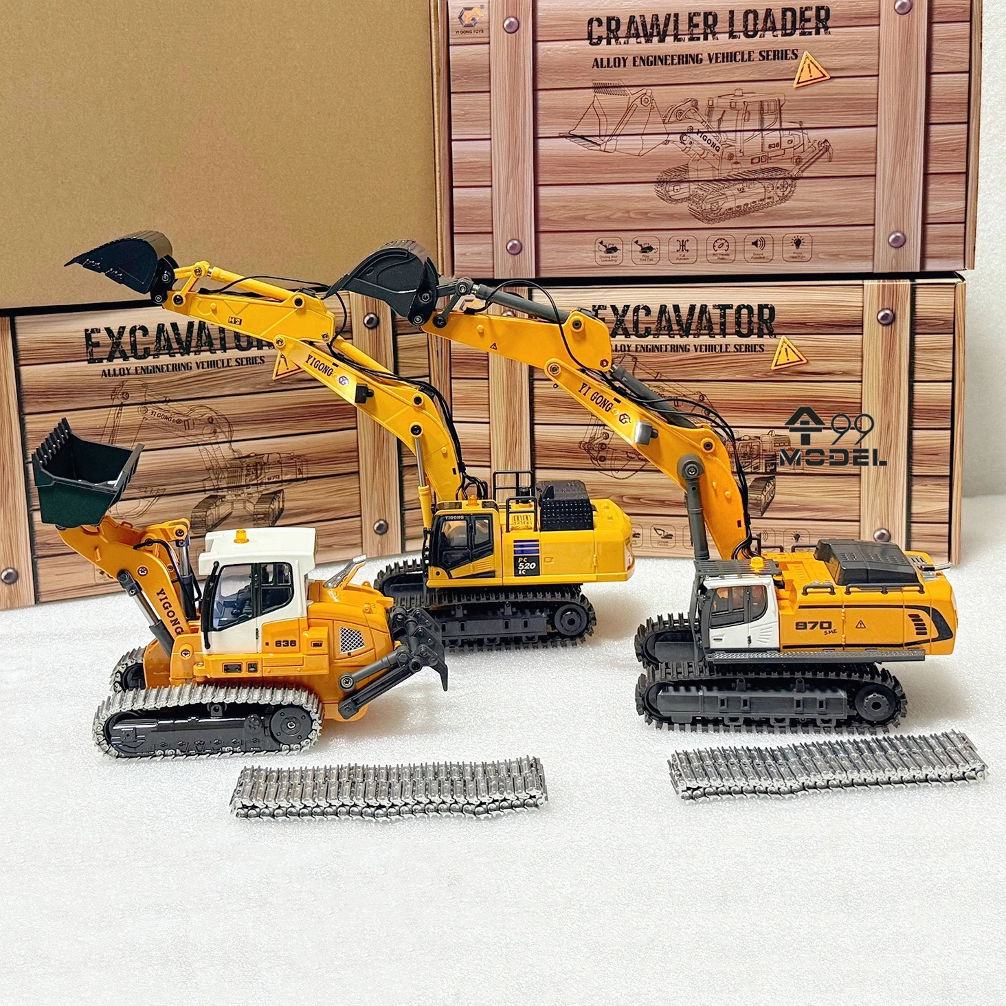 1/50 970 520 Mini RC Excavator - مراجعة Wired Pathway Light وسعره