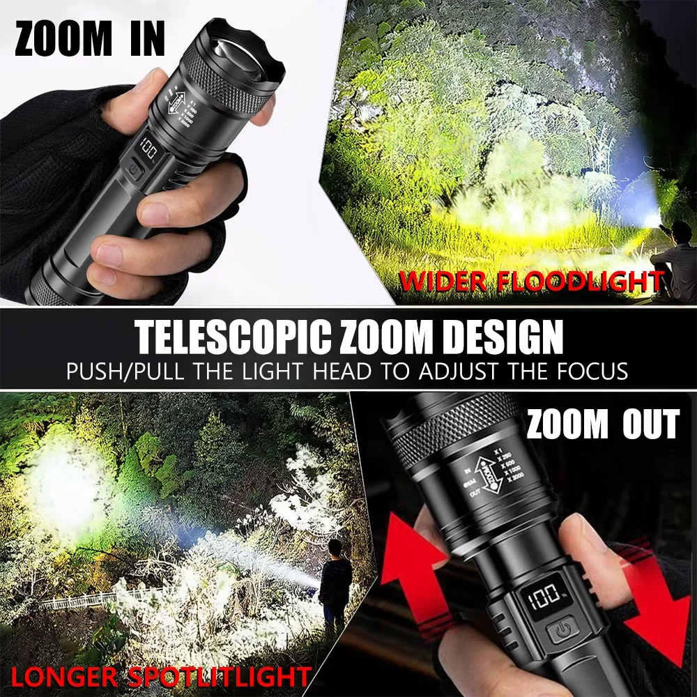 Rechargeable LED Flashlight Zo - مراجعة Outdoor Lighting Quality وسعره