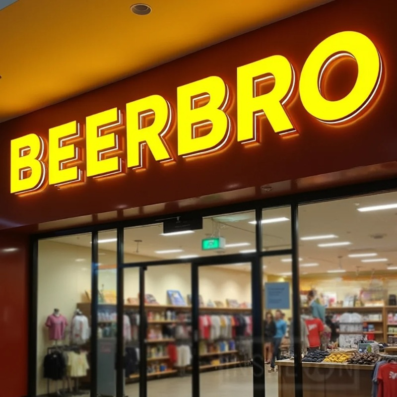 Custom Metal LED Sign Wall Log - مراجعة Outdoor Lighting For Store وسعره