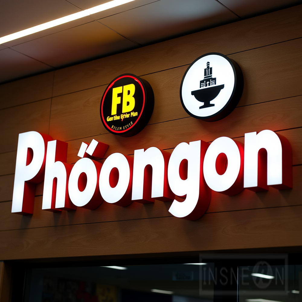 Custom Metal LED Sign Wall Log - مراجعة Outdoor Lighting For Store وسعره
