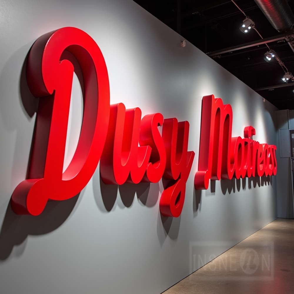 Custom Metal LED Sign Wall Log - مراجعة Outdoor Lighting For Store وسعره