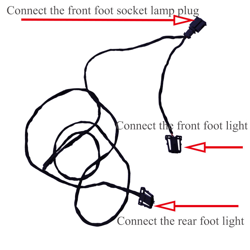 car interior Footwell Light fo - مراجعة Wired Pathway Light وسعره