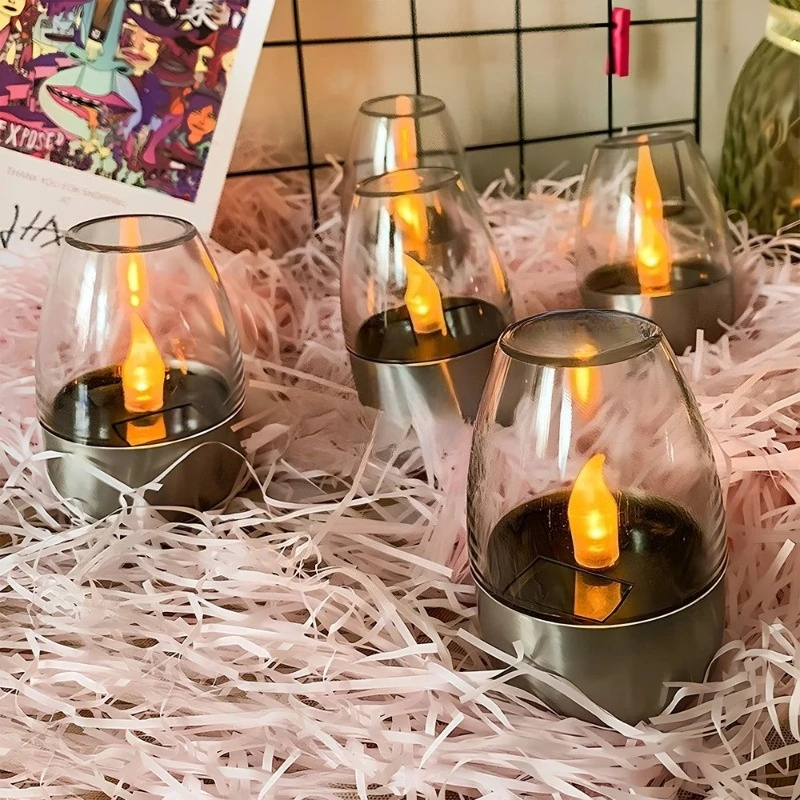 LED Solar Candles Light Flamel - مراجعة Outdoor Lighting Company وسعره