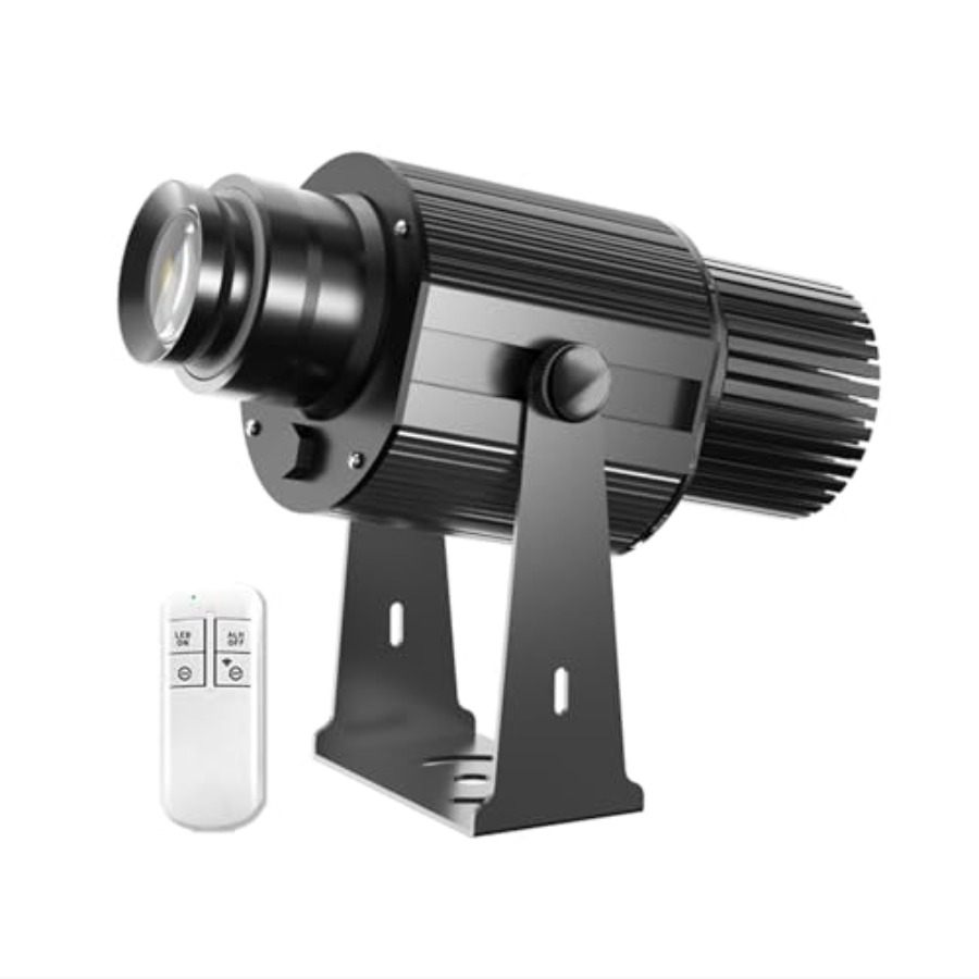 Logo GOBO Projector for Busine - مراجعة Outdoor Lighting For Store وسعره
